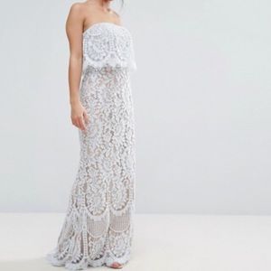 Jarlo lace bandeau dress 8p